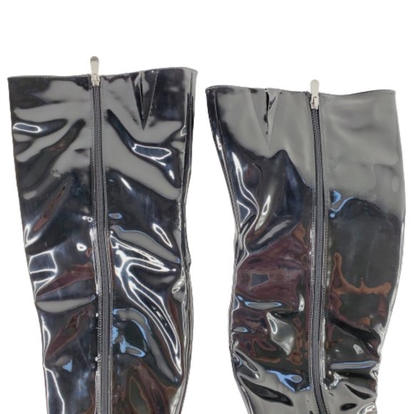 Cape Robbin Mini-80 Women's Black Pointed Heel 6 - Picture 8 of 9